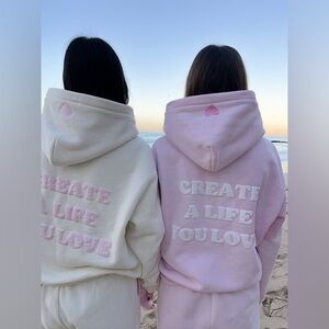 Amare C.A.L.Y.L Hoodie Pink
